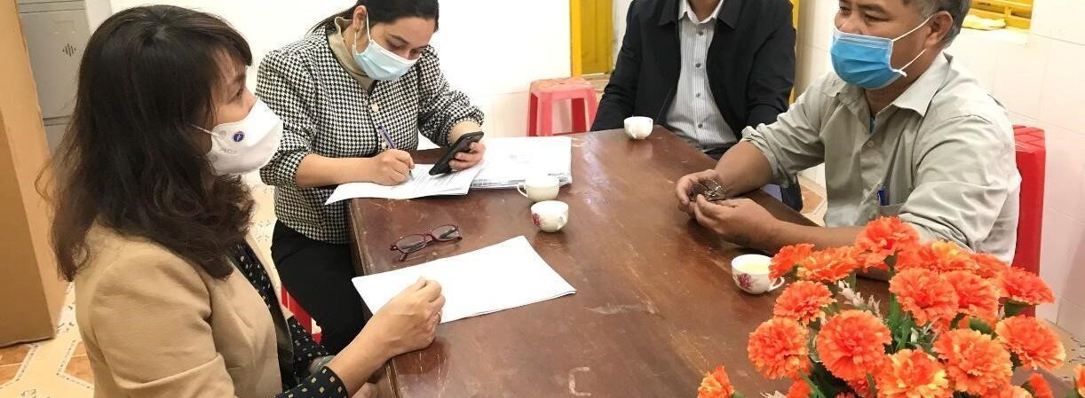 Hình ảnh nhóm nghiên cứu làm việc với Lãnh đạo TTKSBT tỉnh Lào Cai