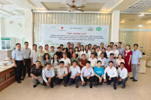 TẬP HUẤN TOT NÂNG CAO NĂNG LỰC CHO CÁC GIẢNG VIÊN TỈNH, HUYỆN VỀ TRUYỀN THÔNG THAY ĐỔI HÀNH VI VÀ PHÁT TRIỂN THỊ TRƯỜNG VỆ SINH THÍCH ỨNG VỚI BIẾN ĐỔI KHÍ HẬU