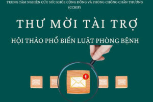 THƯ MỜI TÀI TRỢ HỘI THẢO PHỔ BIẾN LUẬT PHÒNG BỆNH